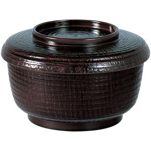 耐熱ケヤキ割子(小)溜内朱塗(蓋親)/業務用/新品/小物送料対象商品 | 飯