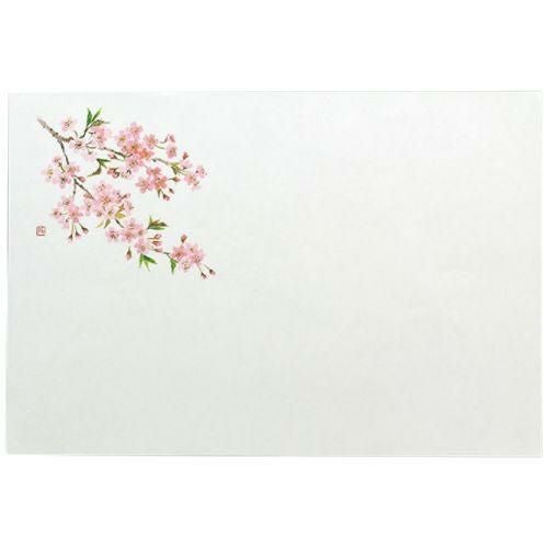 紙)尺3和紙マット(Eタイプ)桜(100入)