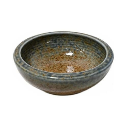 【飲食店定番】砂地藍流し 括り手4寸鉢 13×5(cm)