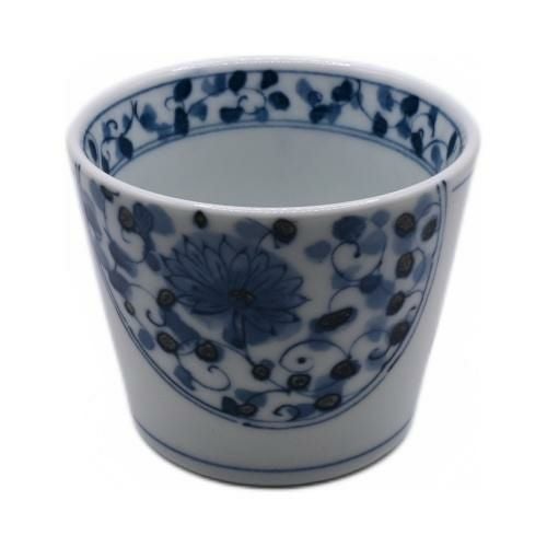 【飲食店定番】花伊万里 そば千代久 8×8×6.5(cm) 5入