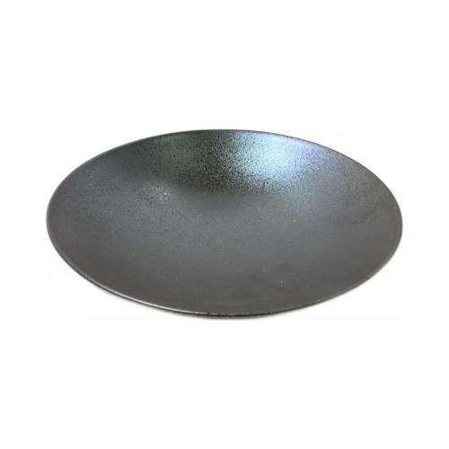 【飲食店定番】ブルー結晶 7寸浅鉢 φ21×4.5(cm)