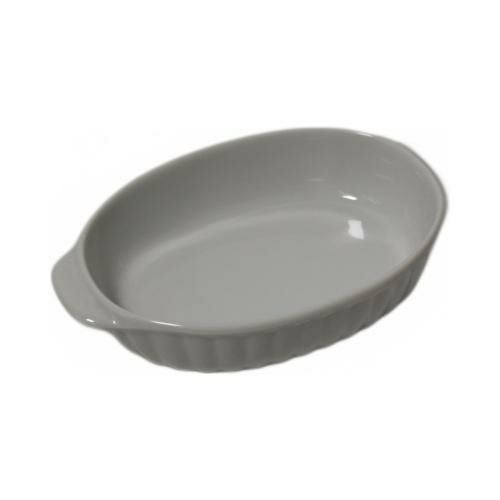 【飲食店定番】白 楕円グラタン