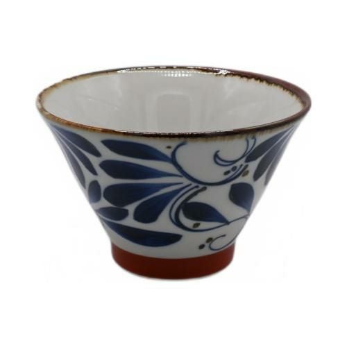 【飲食店定番】【波佐見焼】karakusa 568碗 赤 φ11.5×φ11.5×H7(cm)