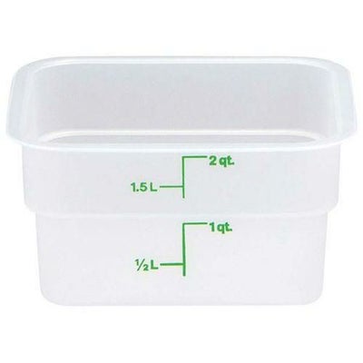 CAMBRO角型フードコンテナー 本体ナチュラルタイプ 2SFSPP　【グループA】