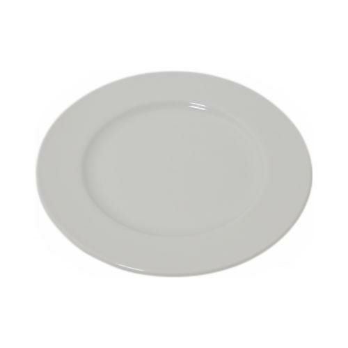 【飲食店定番】リム玉 6.5吋皿 16.4×16.4×1.5(cm) 20入