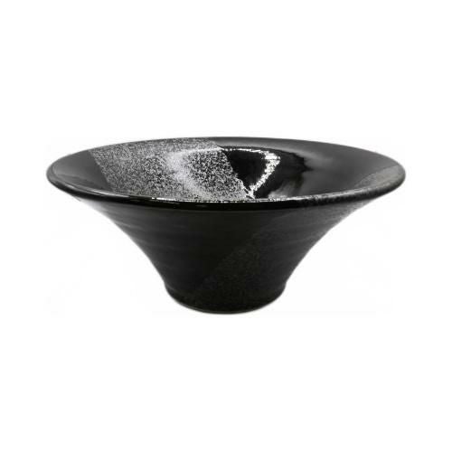 【飲食店定番】鉄釉黒塗分け反り7.0丼