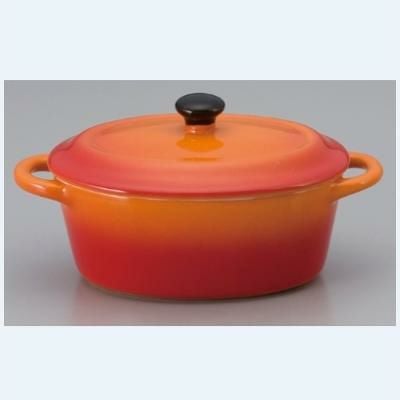 ミニ楕円ココットOR