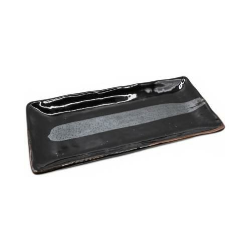 【飲食店定番】お好み皿 銀彩刷毛目