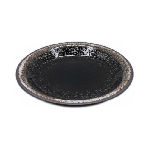 【飲食店定番】油滴湖水 4.5深皿 14.7×14.7×2(cm)