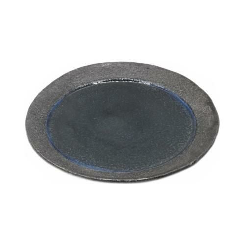 【飲食店定番】青い月 20cm丸皿 20.5×20.5×2.5(cm)