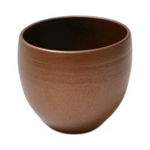 【飲食店定番】【波佐見焼】銅器彩カップ 金 φ9.5×φ9.5×8(cm)