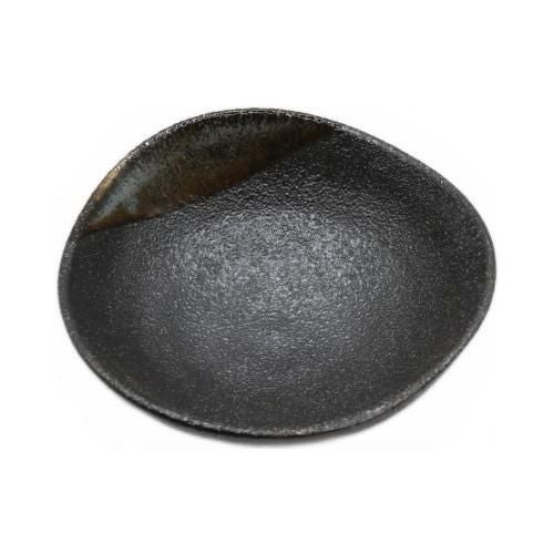 【飲食店定番】つぼみ小鉢 黒 φ9.8×φ9.8×4(cm)