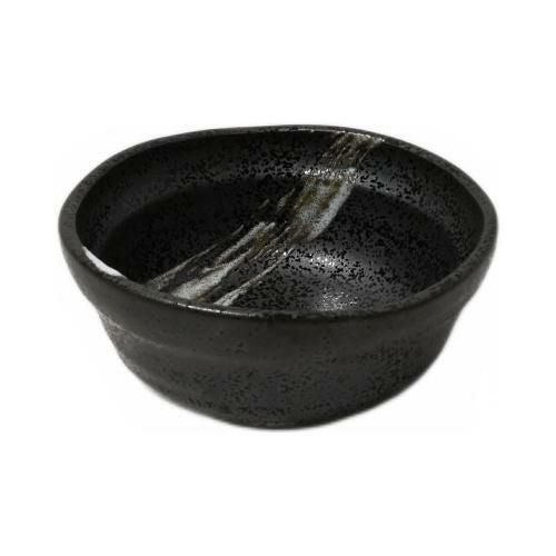 【飲食店定番】TB 渕反小鉢 天目 φ9.5×4.5(cm)