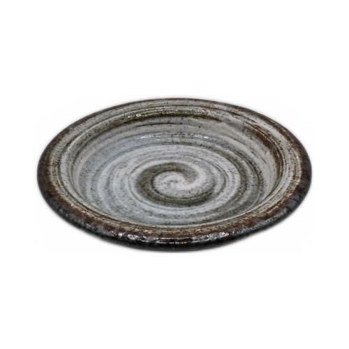 【飲食店定番】白刷毛 薬味皿 φ9.0×1.9(cm)