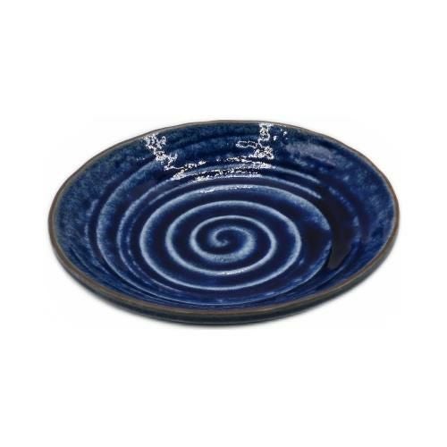 【飲食店定番】荒彫3.8深取皿 深水 φ13×H2.4(cm)