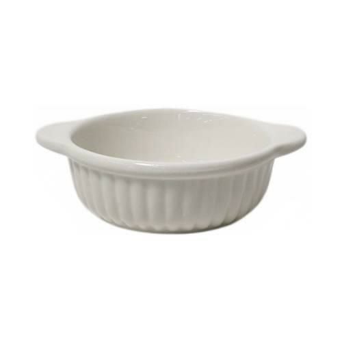 【飲食店定番】グラタン皿 丸型白15cm