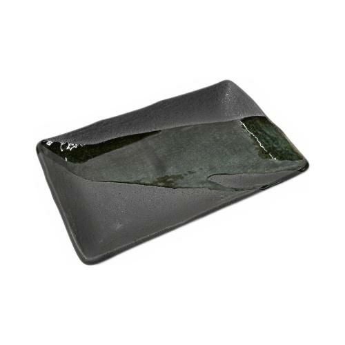 【飲食店定番】焼物皿 ゆず黒流し