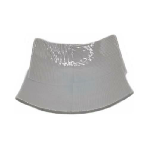 【飲食店定番】青磁 四つ折中皿 14×14×3.5(cm)