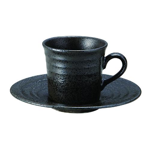 297-78 リネア 黒 コーヒー碗