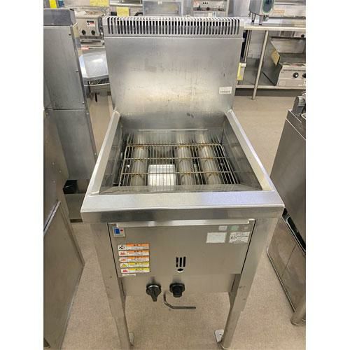 業界最長1年保証】【中古】一槽ガスフライヤー フジマック FGF18NB 幅