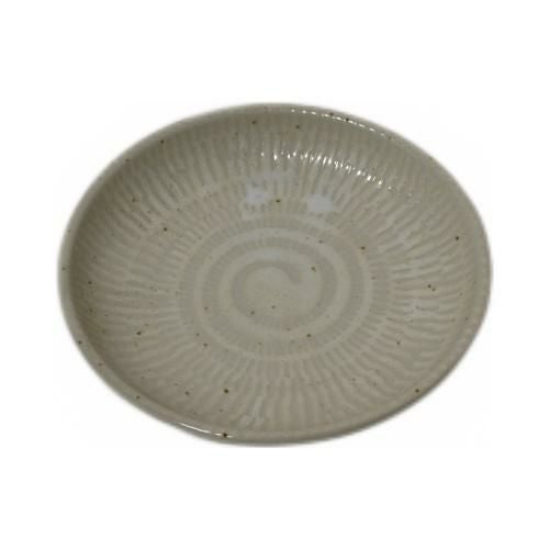【飲食店定番】白民芸4.0皿 φ13.6×φ13.6×2.5(cm)
