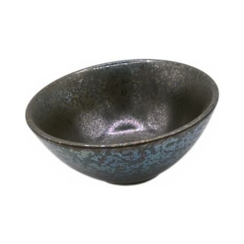 【飲食店定番】ブルー結晶 3.5寸小鉢 φ11×5(cm)