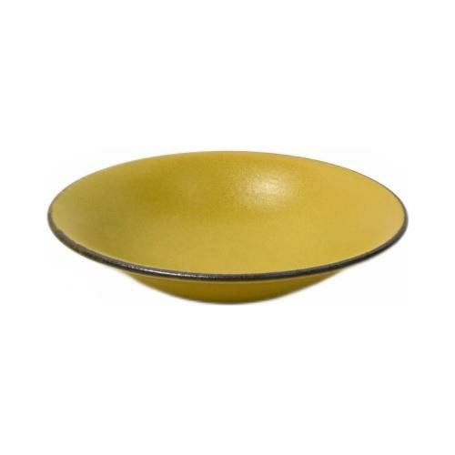 【飲食店定番】マスタード 15cm浅ボウル φ15.5×φ15.5×3.8(cm)