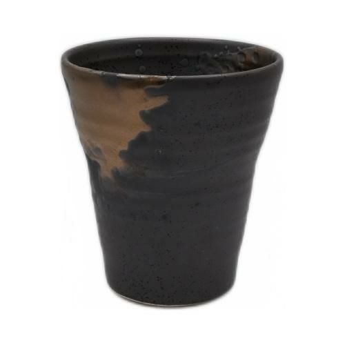 【飲食店定番】いぶし金彩飛ばし 焼酎カップ φ9.6×φ9.6×10.5(cm)