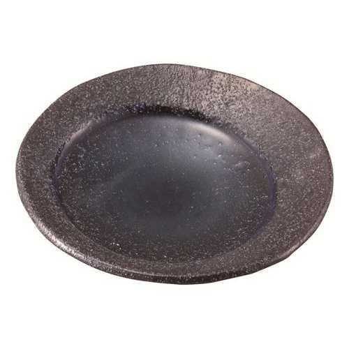 300-32 青い月 9cm丸皿