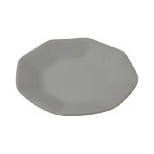 【飲食店定番】中華白 7.5吋 八角皿 19.1×19.1×3.5(cm) 10入