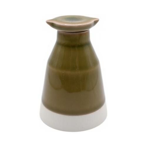 【飲食店定番】【波佐見焼】醤油差し 織部釉 φ5.5×φ5.5×H8(cm)