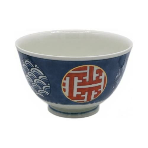 【飲食店定番】【波佐見焼】錦丸紋 お好み丼 φ13×φ13×H8(cm)