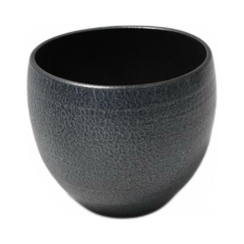 【飲食店定番】【波佐見焼】銅器彩カップ 黒 φ9.5×φ9.5×8(cm)