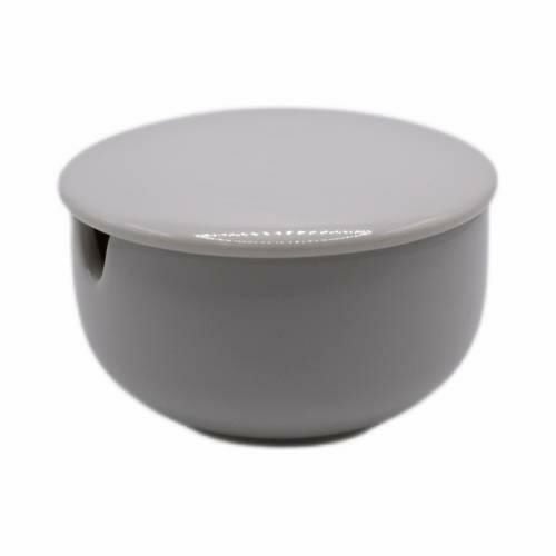 【飲食店定番】白 からし入れ 6×6×3.5(cm)