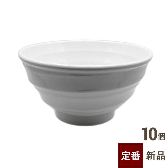 【飲食店定番】鳴門 白 深丼（18.8cm）10入