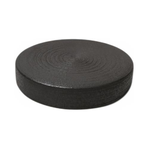 【飲食店定番】炭化黒クシメ台皿(大)