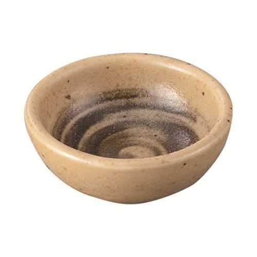 45-163 黄瀬戸茶刷毛 こつぶ珍味