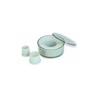 樹脂製パテ抜 デバイヤー 4308.00 丸型 9PCSセット