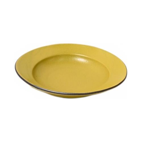 【飲食店定番】マスタード 22cmリムボウル φ22×φ22×5(cm)