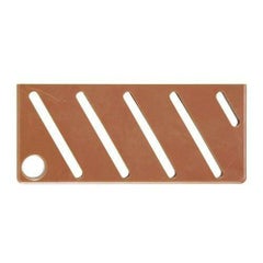 HACCP包丁差用カラープレート A(斜)タイプ ブラウン