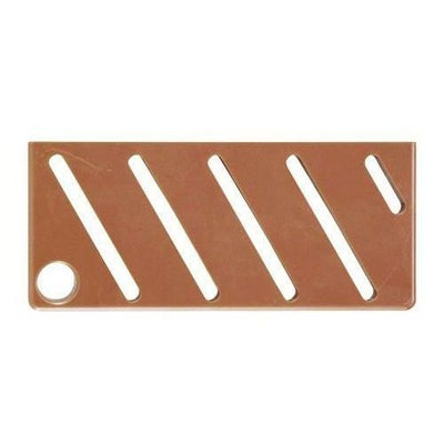 HACCP包丁差用カラープレート A(斜)タイプ ブラウン