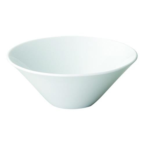 17500018 天安 20.5cmトロンバ麺ボール(白)