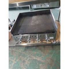 中古】鉄板焼き台 幅630×奥行570×高さ270 LPG(プロパンガス) 【送料 