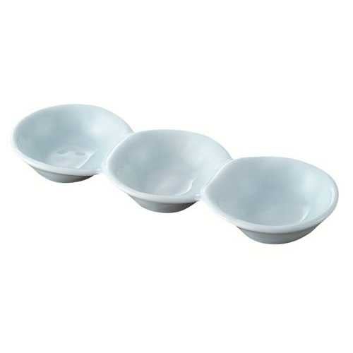 293-80 だんご3品皿 青磁