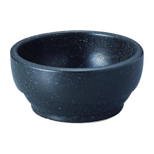 326-0135 スタッキングビビンバ 黒石目調 14cm