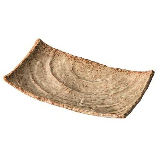 987-3301 窯変いらぼ 23cm焼物皿