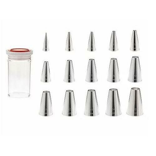 【TKG】SA ケース入18-8 口金セット 丸 No.1からNo.15(15ヶ入) /9-1047-1601