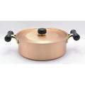 銅IHアンティック 浅型鍋 IH-104 24cm