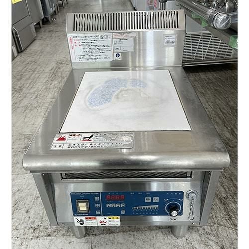 中古】卓上IH調理器 ニチワ電機 MIR-3TA-N5 幅450×奥行600×高さ250