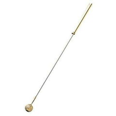 18-8(金メッキ付)ゴルフマドラー ゴールド ボール